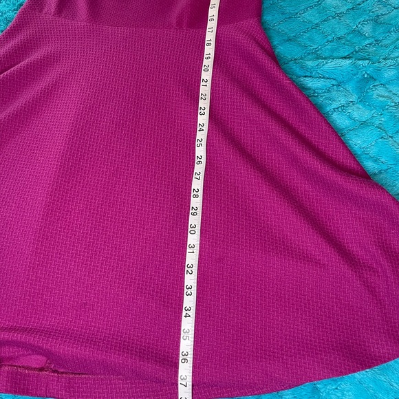 BETSEY JOHNSON Purple Pearl Collar Fit & Flare Dress - Picture 13 of 16